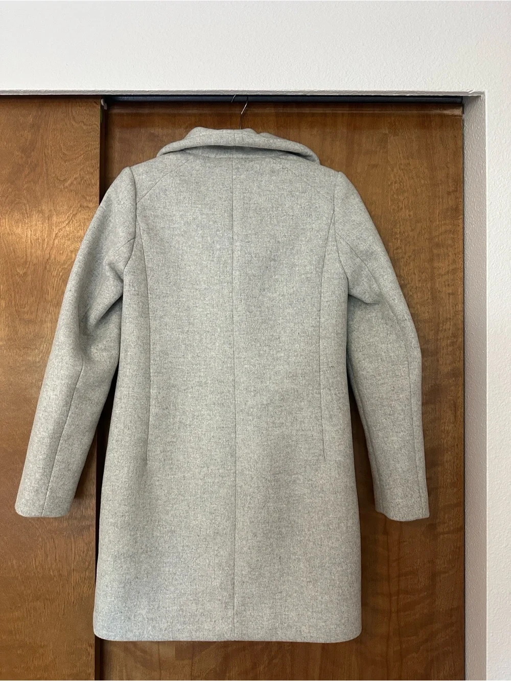 Aritzia (Wilfred) Grey Cocoon Coat XS - Picture 5 of 5